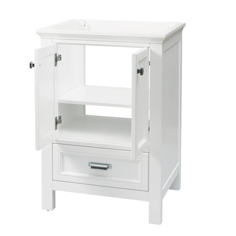 CRAFT + MAIN BAVT2522D-QCB Brantley 24" Free Standing Single Basin