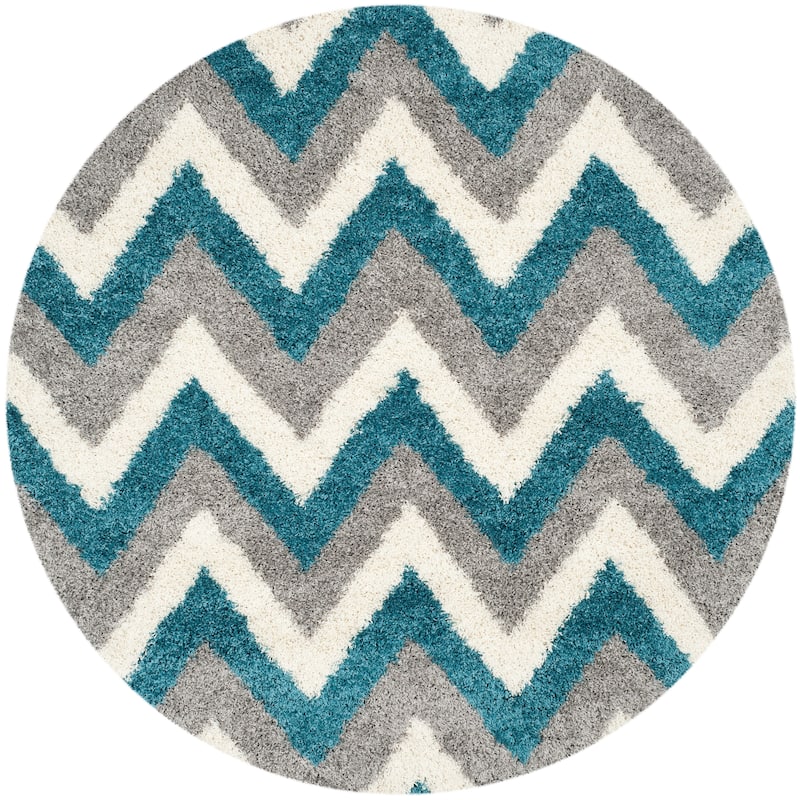 SAFAVIEH Kids Shag Nikki Nursery Playroom 2-inch Thick Rug