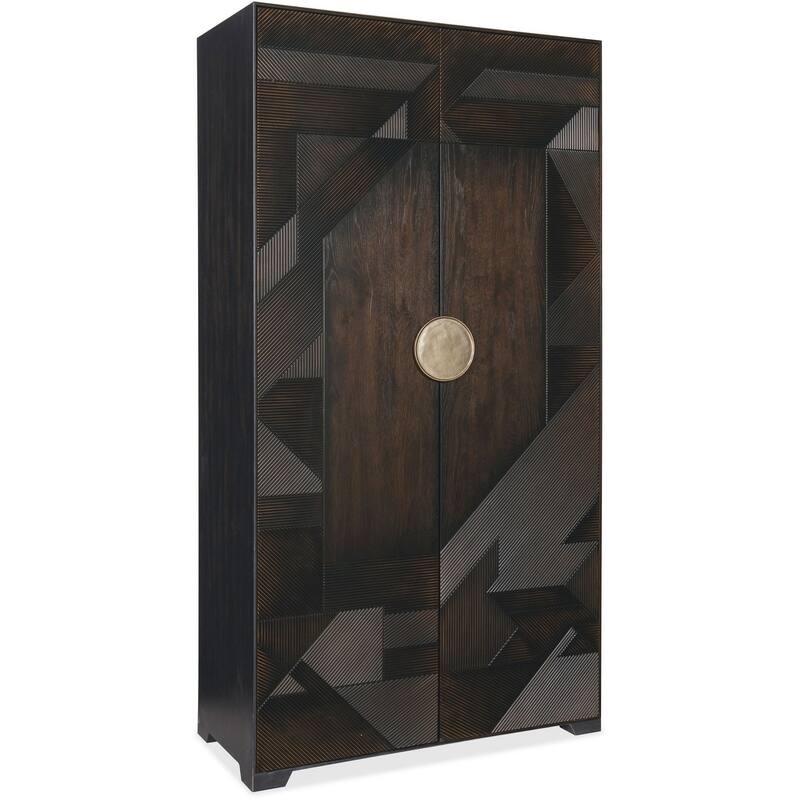 Hooker Furniture 6950-90013 Retreat 44" Wide 4 Drawer Maple and Oak - Black Sand