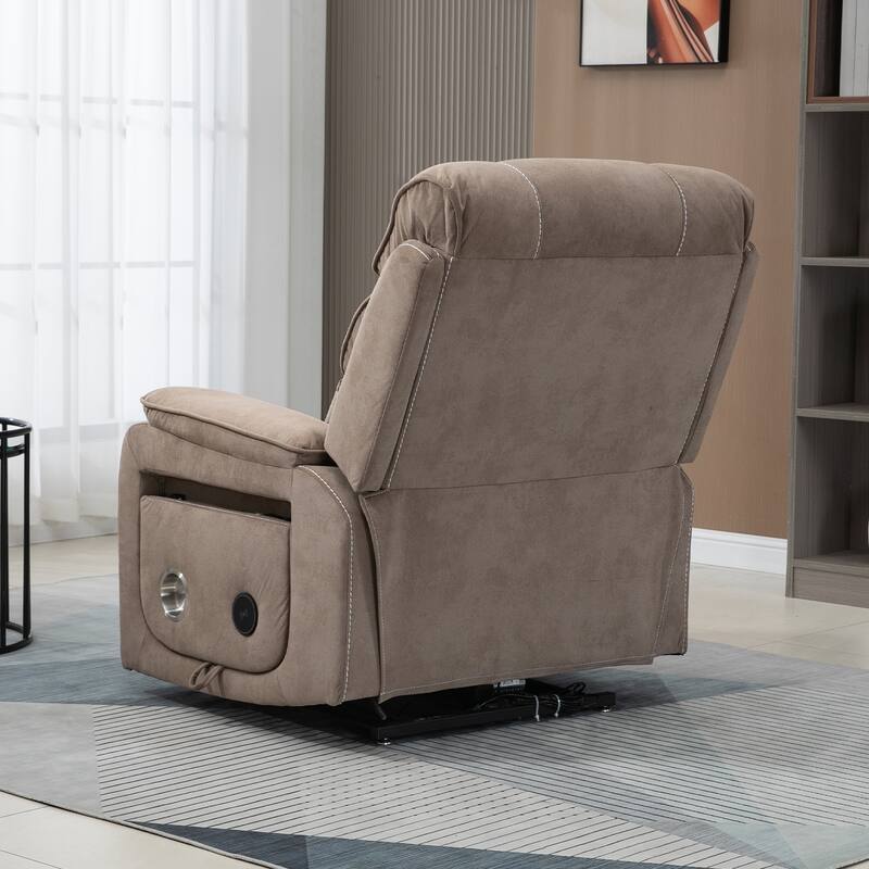 Flagship Oversized Recliner Chair with Wireless Charge, Massage & Heat