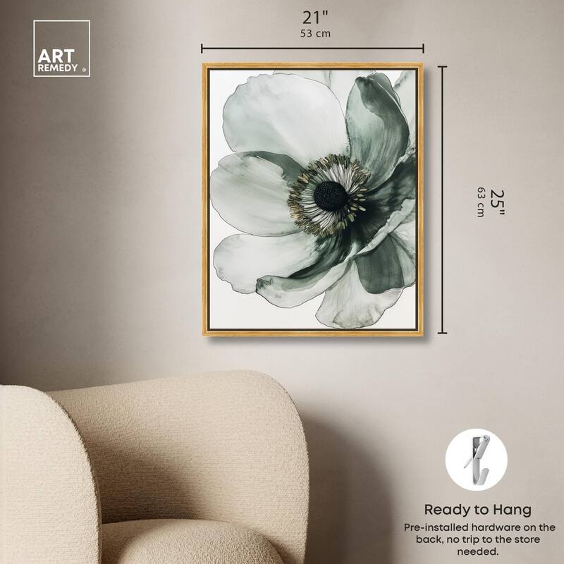 Delicate Stamen II Canvas by Art Remedy