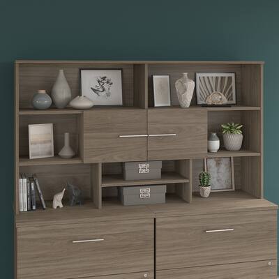 Office 500 Wood Desk Hutch by Bush Business Furniture