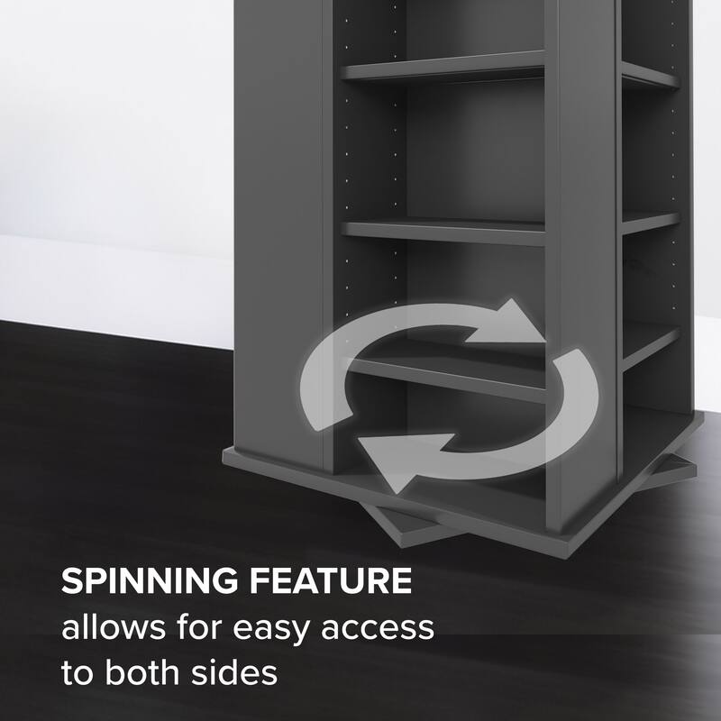 Large 4-sided Spinning Media Tower
