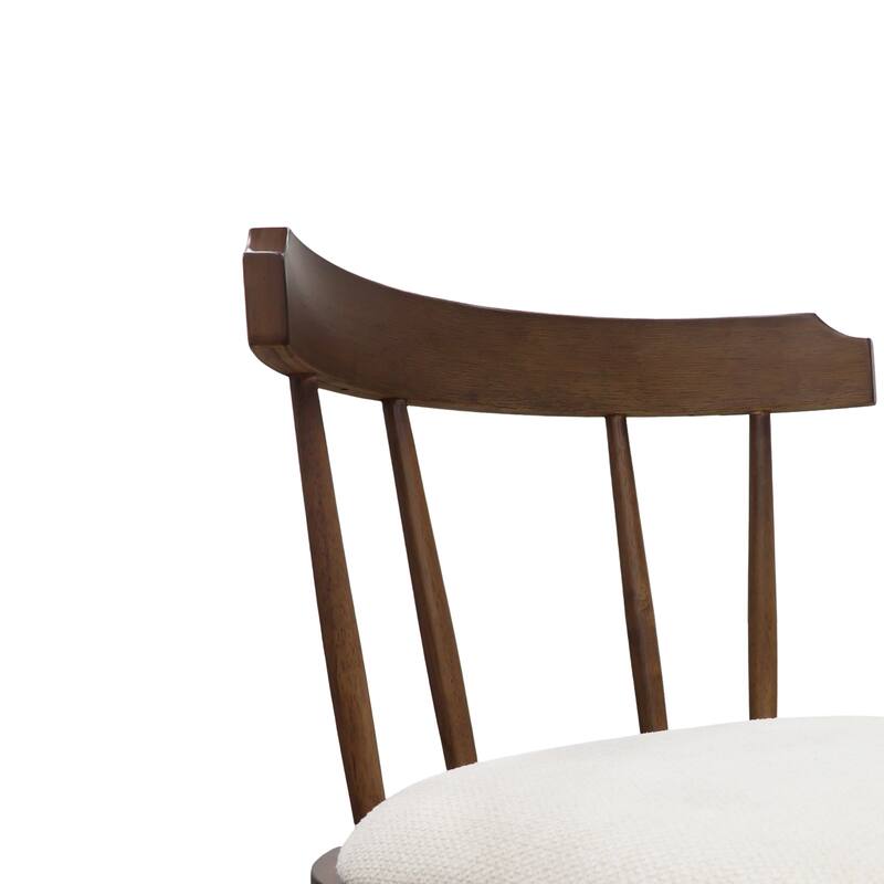 Christopher Knight Home - Modern 5-Piece Wooden Counter Height Dining Table Set with 4 Upholstered Slat Back Stools