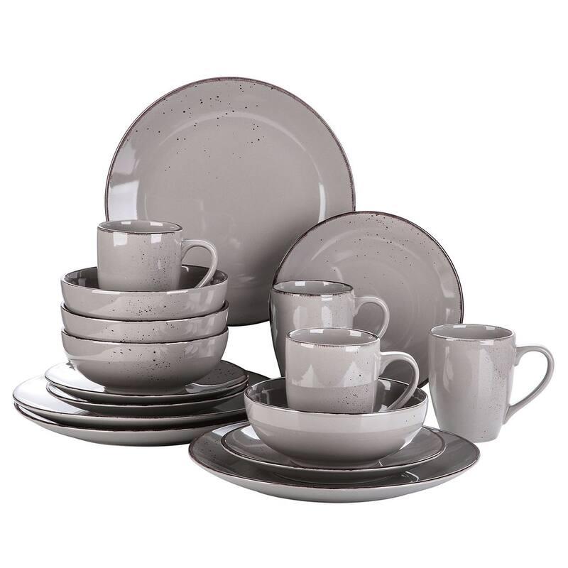 vancasso Navia 16-piece Stoneware Dinnerware Set (Service for 4) - Anchor