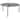Rosalie Round Smoked Glass Top Coffee Table Sandy Black