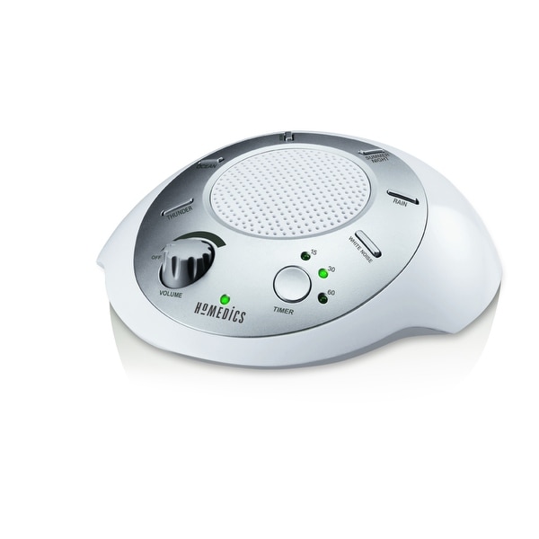 Homedics Ss 2000f Sound Spa Relaxation Machine with 6 Nature Sounds Silver