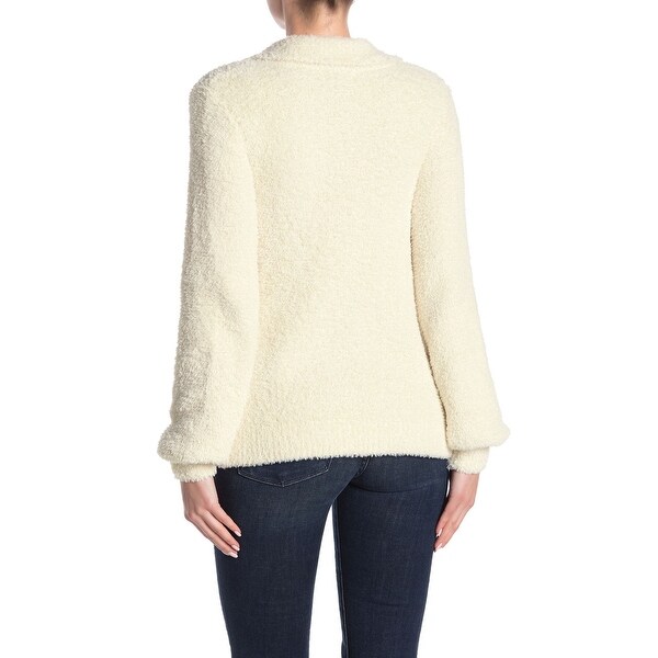 teddy fleece cardigan
