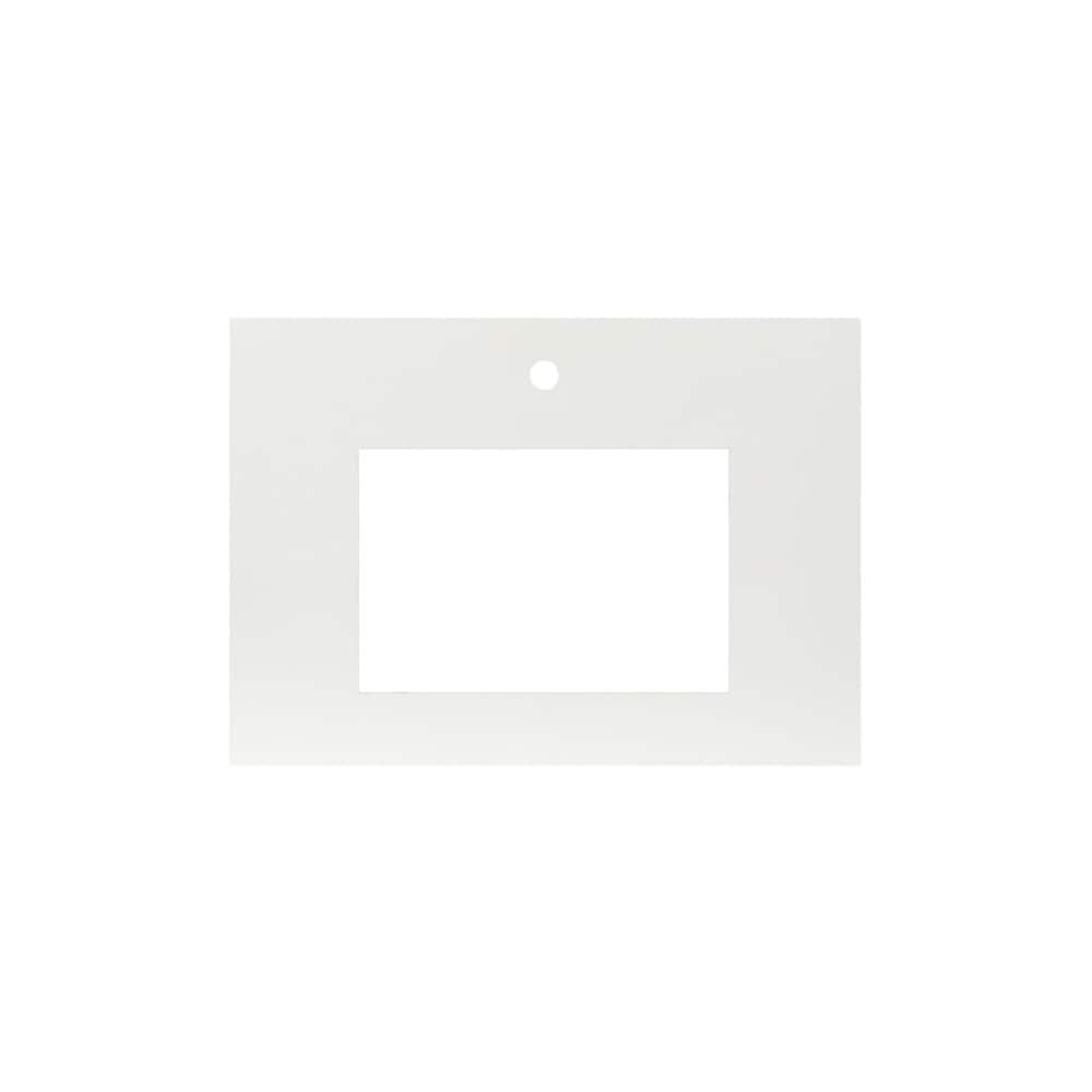NativeStone Concrete Vanity Top - Rectangle Sink Cutout with Single Faucet Hole (Top Only)