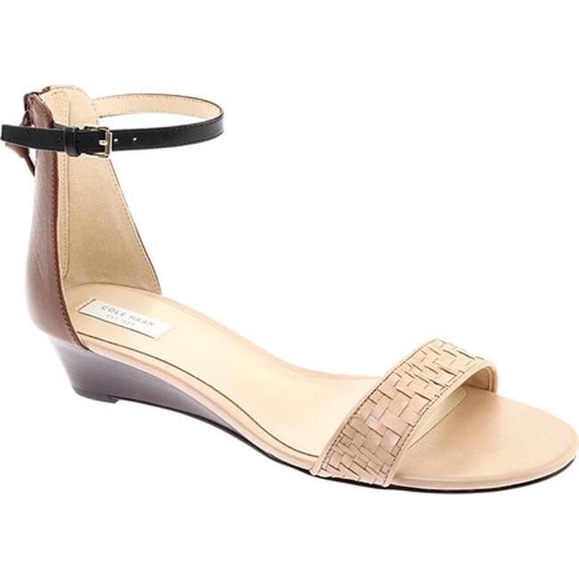 cole haan nude wedge