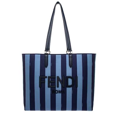 Fendi Pequin Jacquard Tote