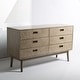 preview thumbnail 10 of 24, SAFAVIEH Couture Donald Mid-century 6-drawer Dresser