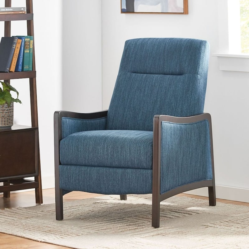 Mid-Century Modern Design Fabric Recliner Chair by Christopher Knight Home