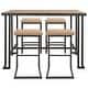 preview thumbnail 2 of 15, Carbon Loft Arturio 5-piece Industrial Counter Height Dining Set