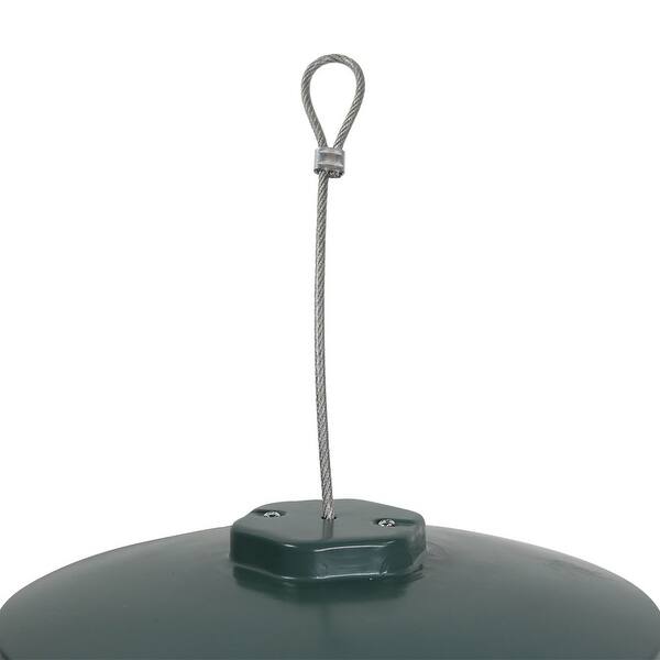 Shop Sunnydaze Green Triple Tube Bird Feeder Free Shipping On