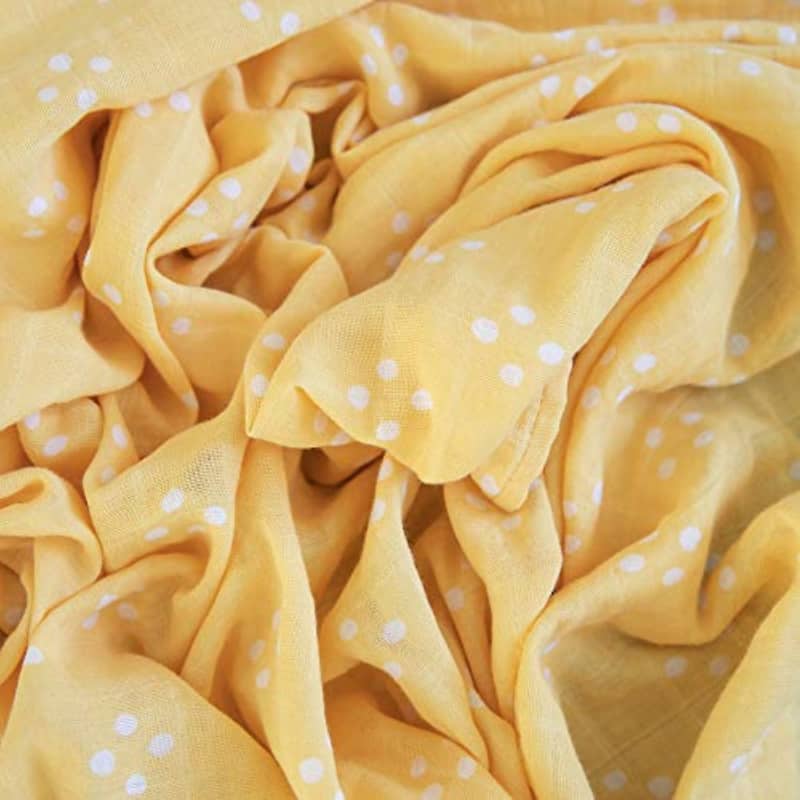 2 - Pack Floral Burst Cotton Muslin Swaddle Blankets - N/A