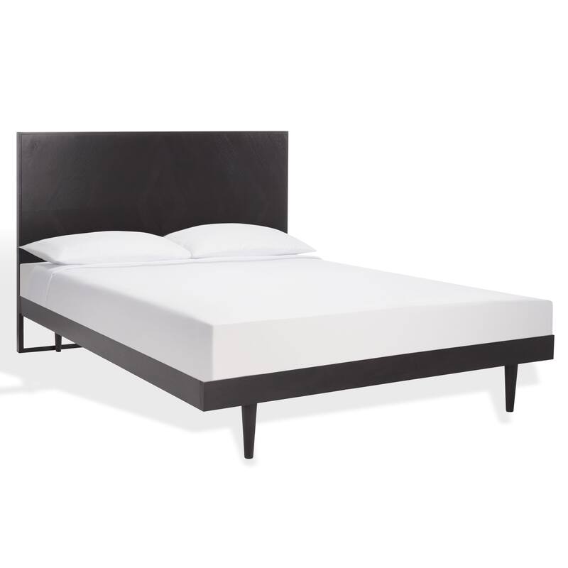 SAFAVIEH Couture Maci Bryn Wood Herringbone Bed