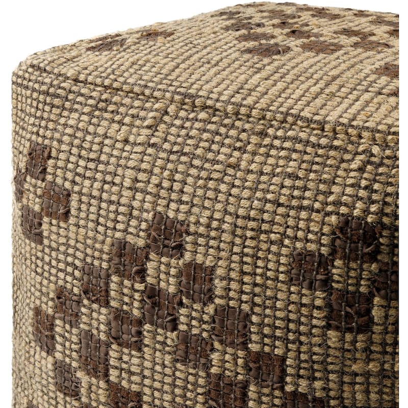 Artistic Weavers Casterton Natural Fiber Pouf Ottoman