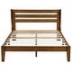 preview thumbnail 1 of 8, Sleeplanner Full Wood Platform Bed