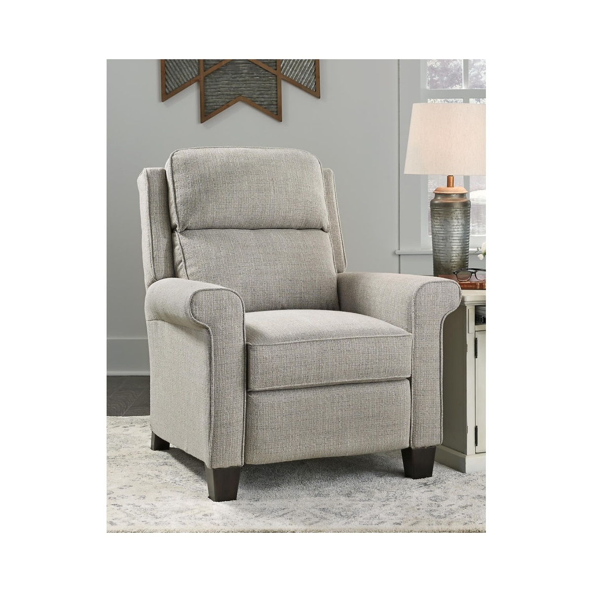 Signature design by ashley evanside low leg power recliner top