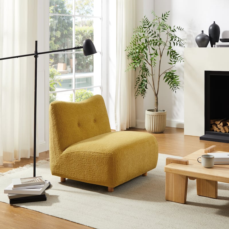 Art Leon Jacquard Fabric Module Accent Chair