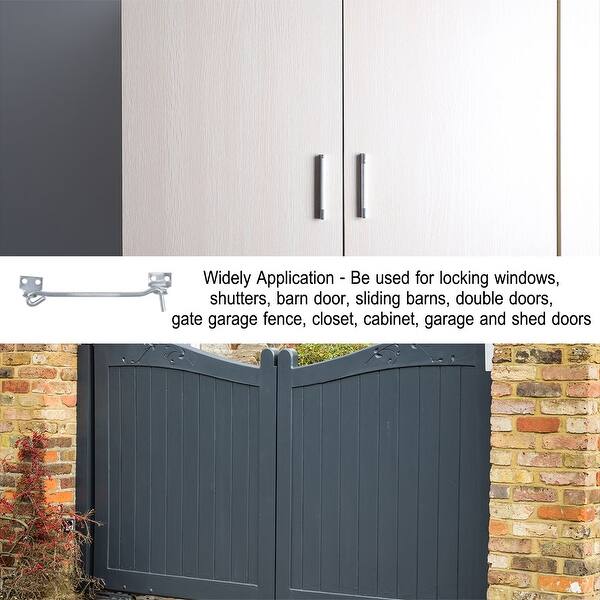 Shop 5 7 Inch Cabin Hook Eye Latch Stainless Steel Privacy Hooks