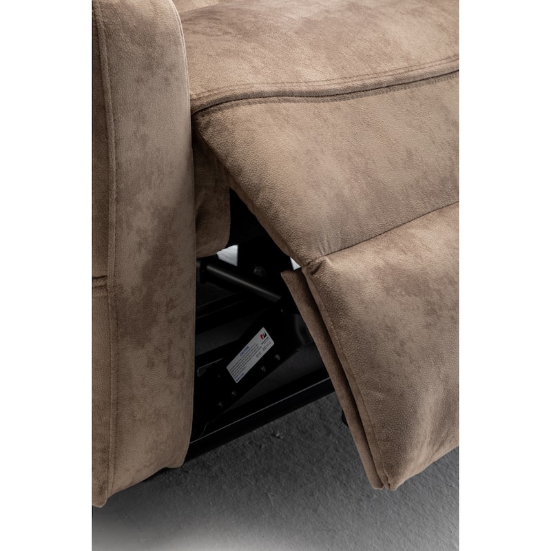 Silent‑Motor Recliner Chair with Infinite Recline & Remote