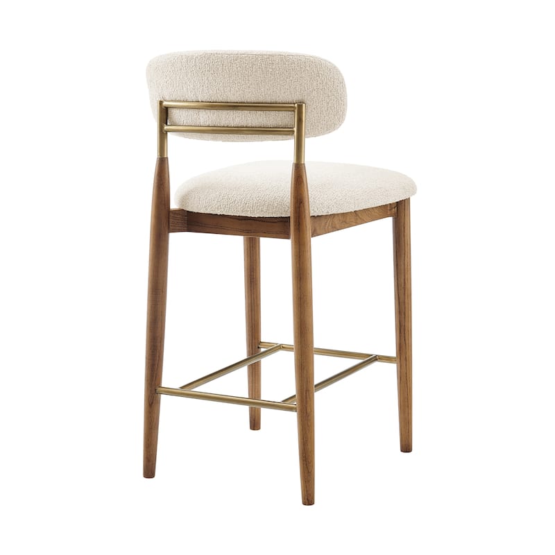 NPD Furniture Verna Fabric Counter Stool