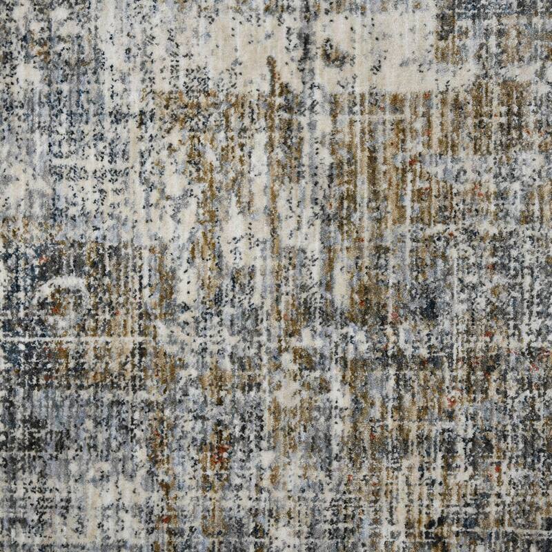 Magi Veronica Industrial Abstract Polyester Area Rug