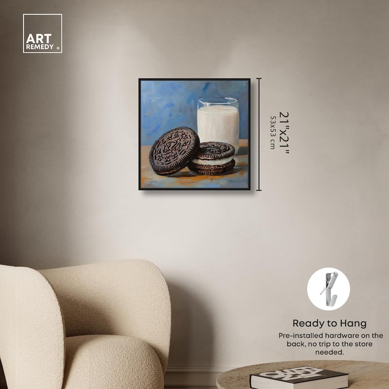 Ode to the Oreo Canvas by Art Remedy