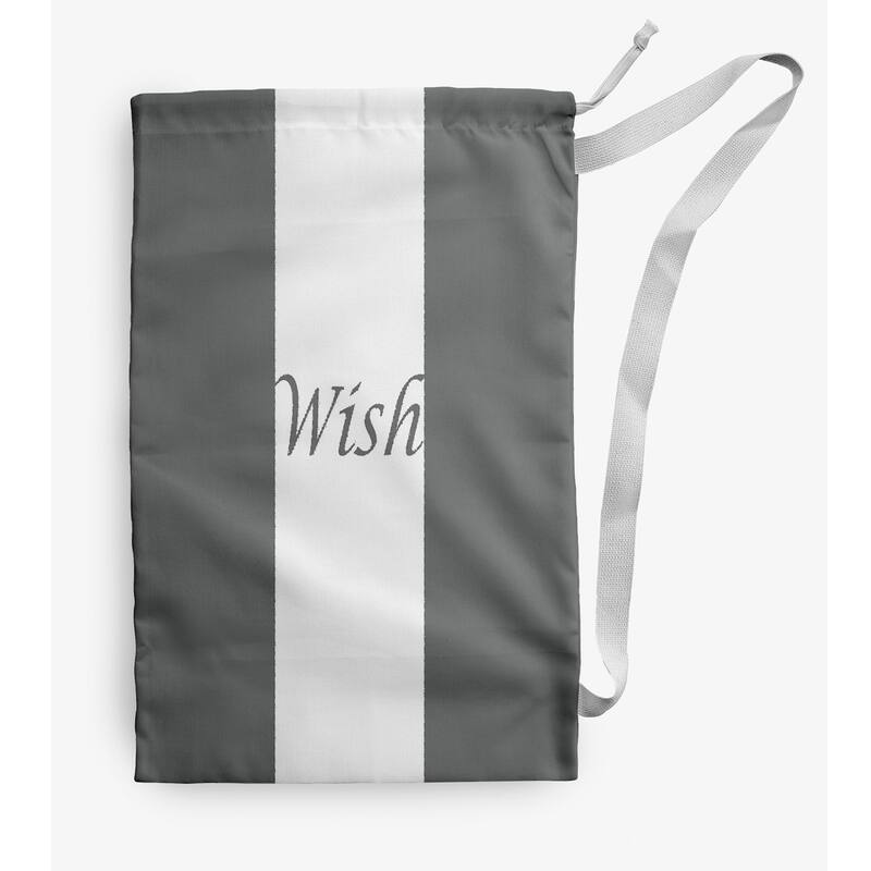 Wish on a Stripe Christmas Laundry Bag - 28" x 36"
