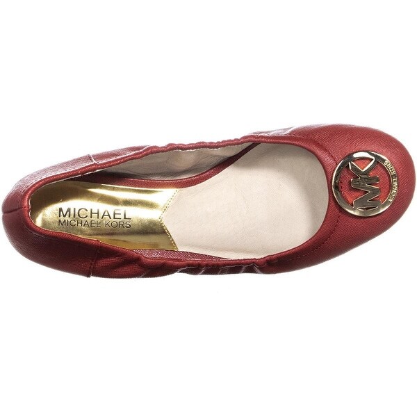 michael kors fulton flats red