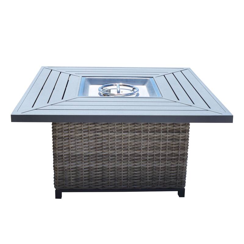 Abbyson Memphis Outdoor Fire Chat Table