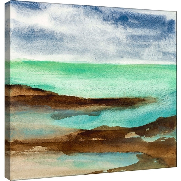 PTM Images 9-100975 PTM Canvas Collection 12" x 12" - "Shore III" Giclee Coastlines Art Print on Canvas