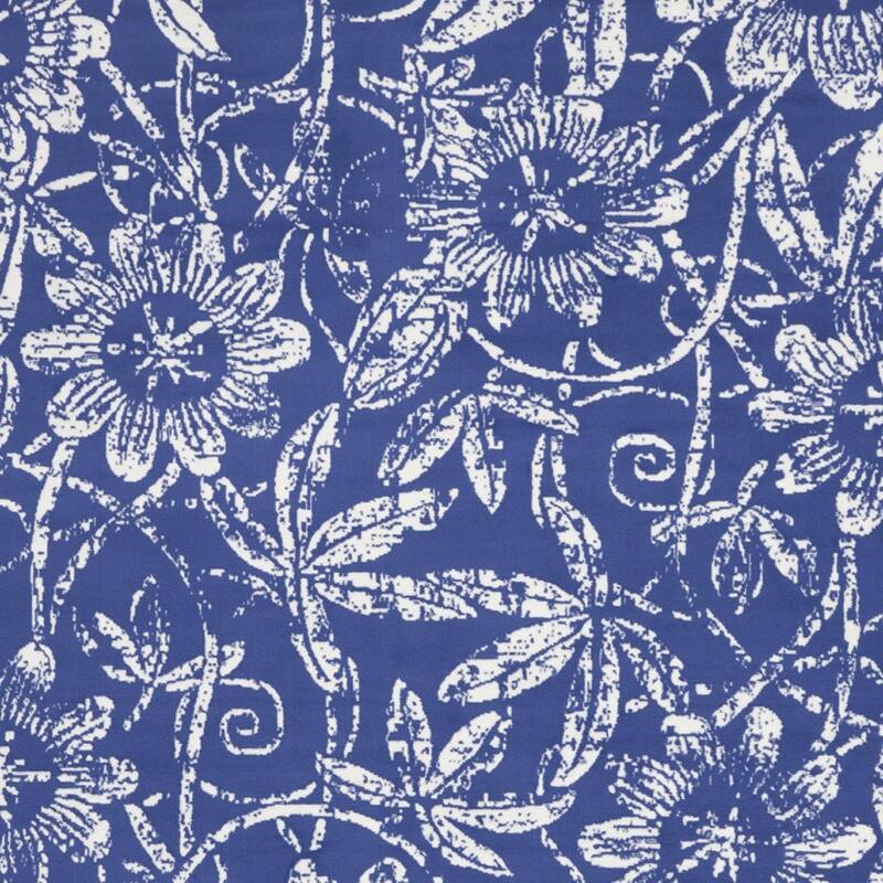 Gadi Power Loomed Distressed Floral Non Skid Stain Resistant Area Rug By HomeRoots - 138' X '100' X '0.39