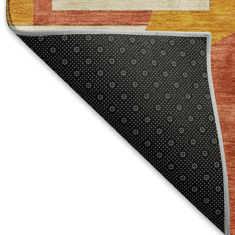 Premium Washable Super Soft Geo Modern Mayfield Rug