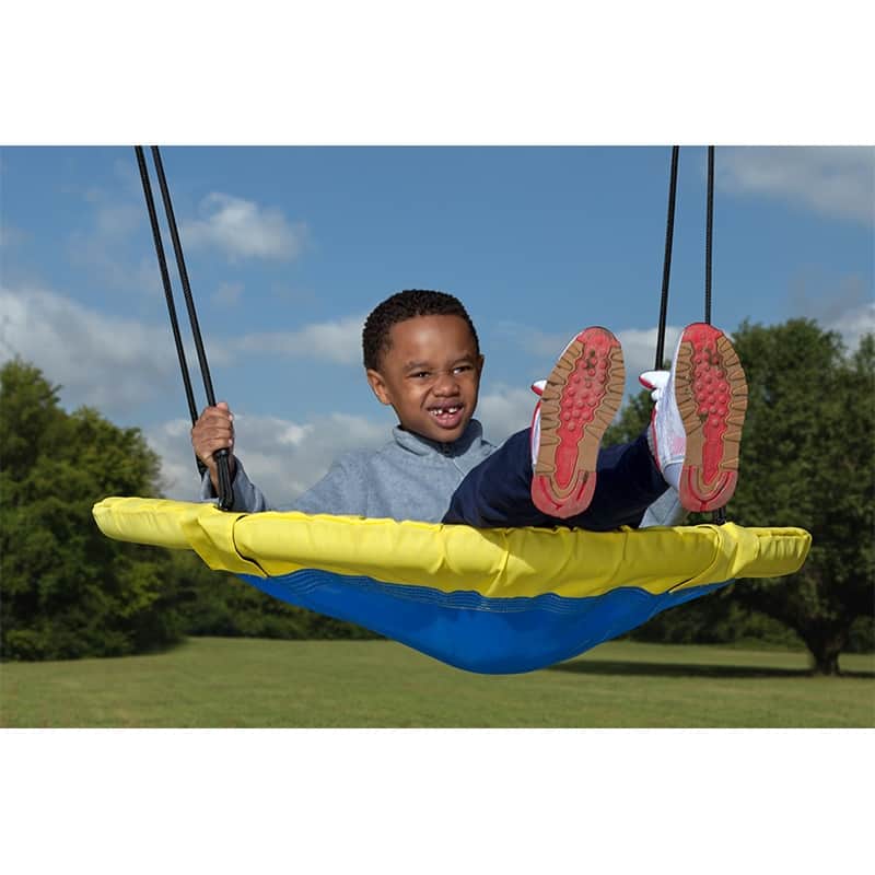 Creative Cedar Designs Kids Saucer Swing- 40" - Web Swing