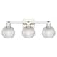 Option Polished Nickel / Clear Basketweave