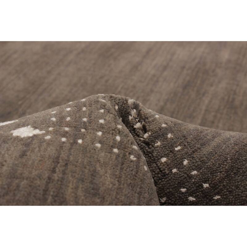 Kashkuli Gabbeh Grey Rug 4'7" x 6'6" - 4'7 x 6'6