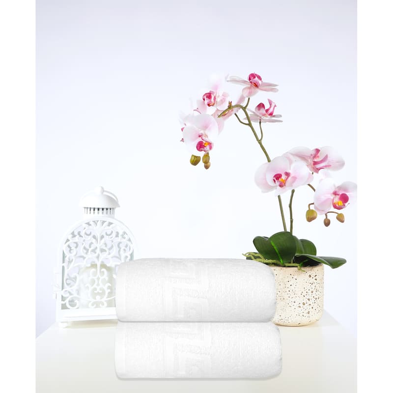 Ozan Premium Home Milos Collection Hand Towels, Set of 2 - 16-30 inch