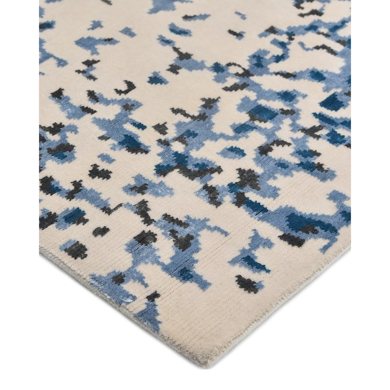 Overton Handmade Modern Contemporary Abstract Area Rug