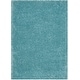 preview thumbnail 77 of 90, SAFAVIEH Polar Shag Bibi Glam Solid 3-inch Extra Thick Rug 4' x 6' - Light Turquoise - Rectangle