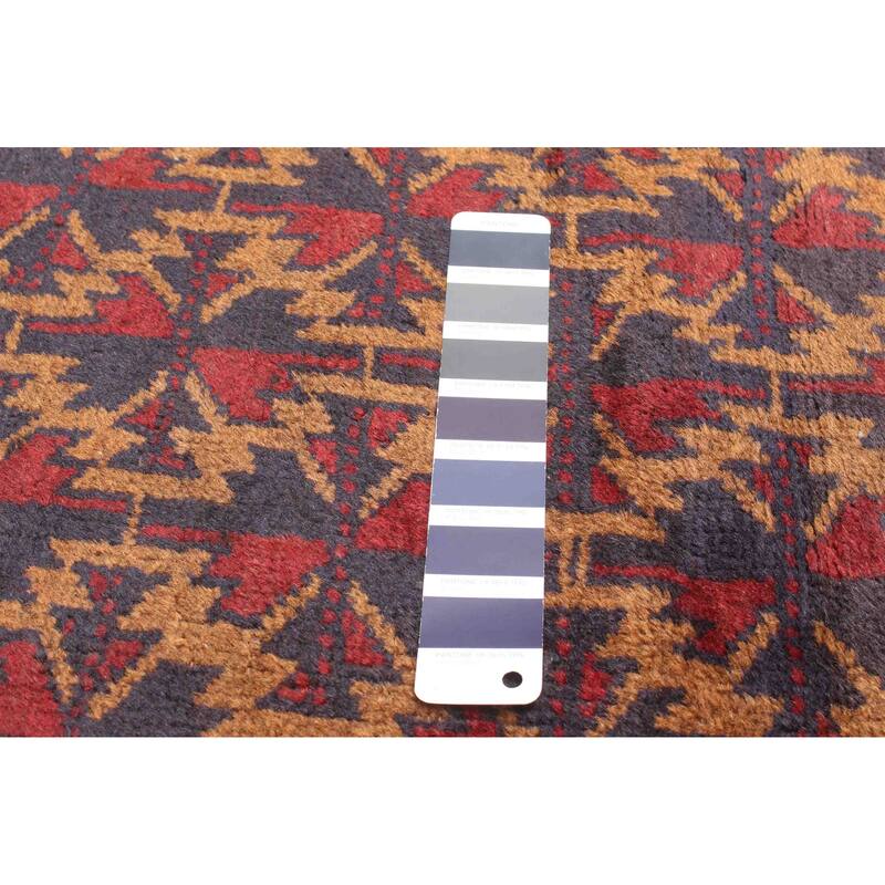 ECARPETGALLERY Hand-knotted Teimani Dark Navy Wool Rug - 3'1 x 5'1