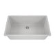 preview thumbnail 10 of 8, Lexicon Granite Composite 32 inch Kitchen sink in Galaxy White - 19x32