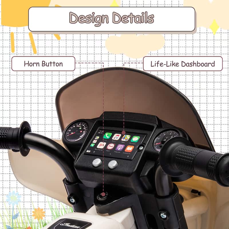 Ride on Motorcycle for Kids, for Toddler 1-3
