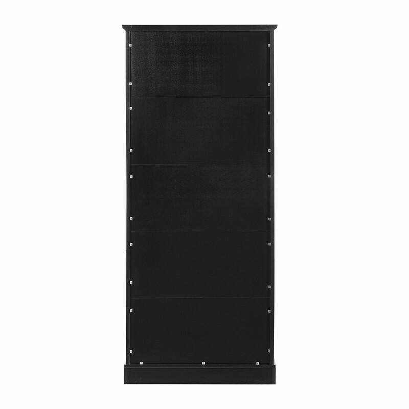 Modern 72.2"H Freestanding Bathroom Cabinet with Adjustable Shelves and Soft-Close Doors for Organized Storage