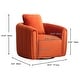 preview thumbnail 2 of 8, Swivel Barrel Chair, Comfy Round Accent Sofa Chair, 360 Degree Swivel Barrel Club Chair, Leisure Arm Chair
