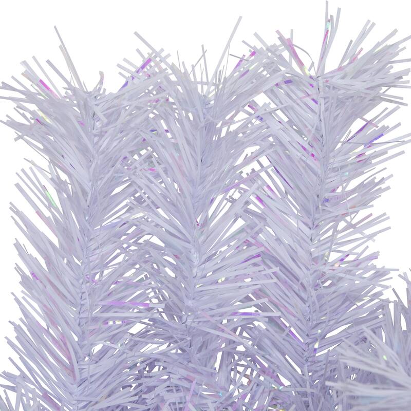 Icy White Iridescent Spruce Artificial Christmas Wreath - 36" - Unlit