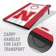 preview thumbnail 3 of 5, Nebraska Cornhuskers NCAA Compact 2x3 Tailgate Cornhole Board Set