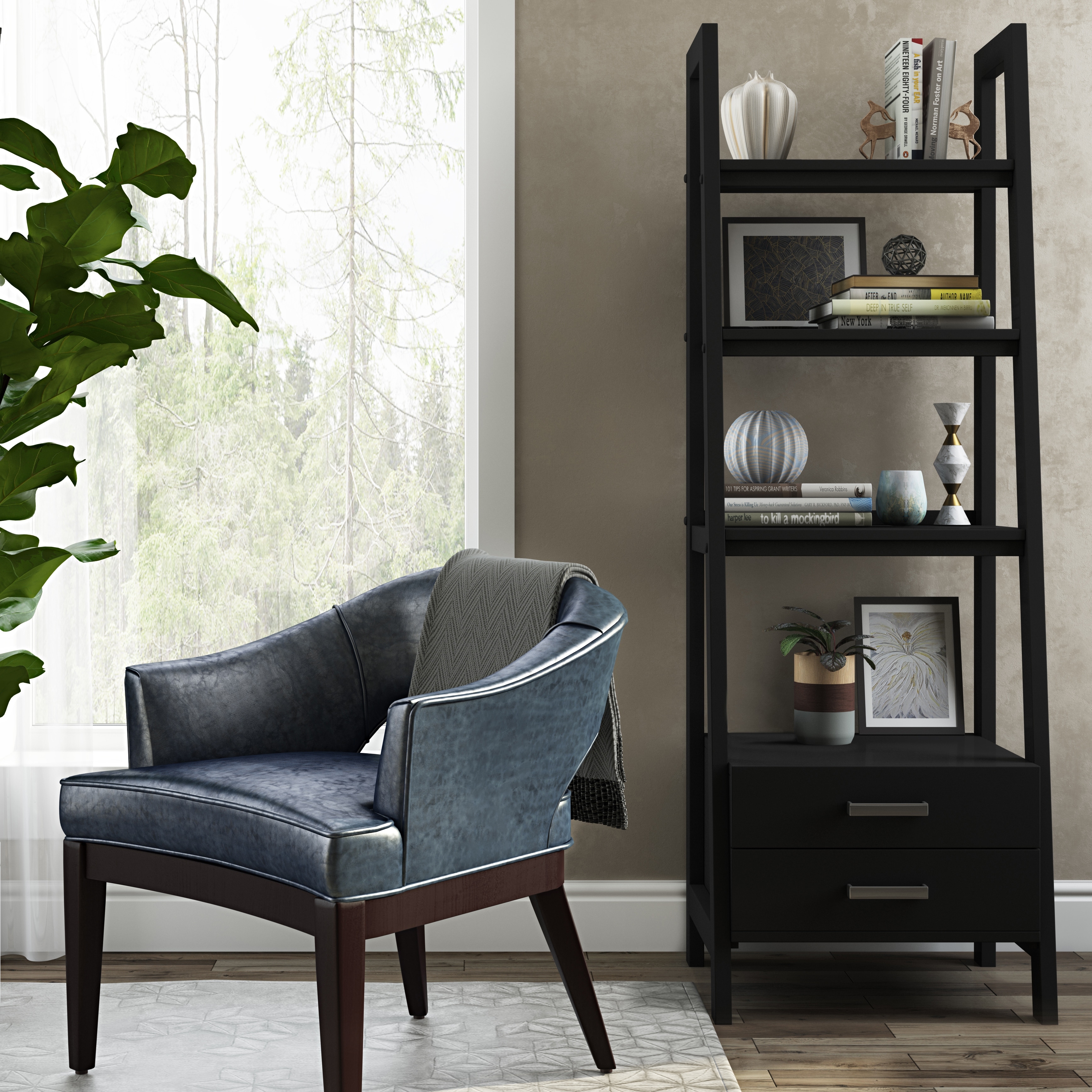Shop Wyndenhall Hawkins Solid Wood 72 Inch X 24 Inch Modern